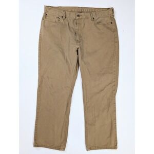 Levi's 541 Athletic Fit Taper‎ Straight Leg Brown Denim Men's Size 42x30